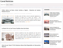 Tablet Screenshot of canalnoticias.com